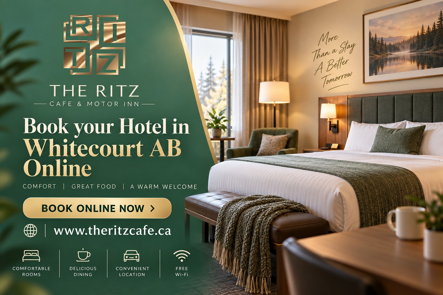 Affordable Hotel Rooms in Whitecourt